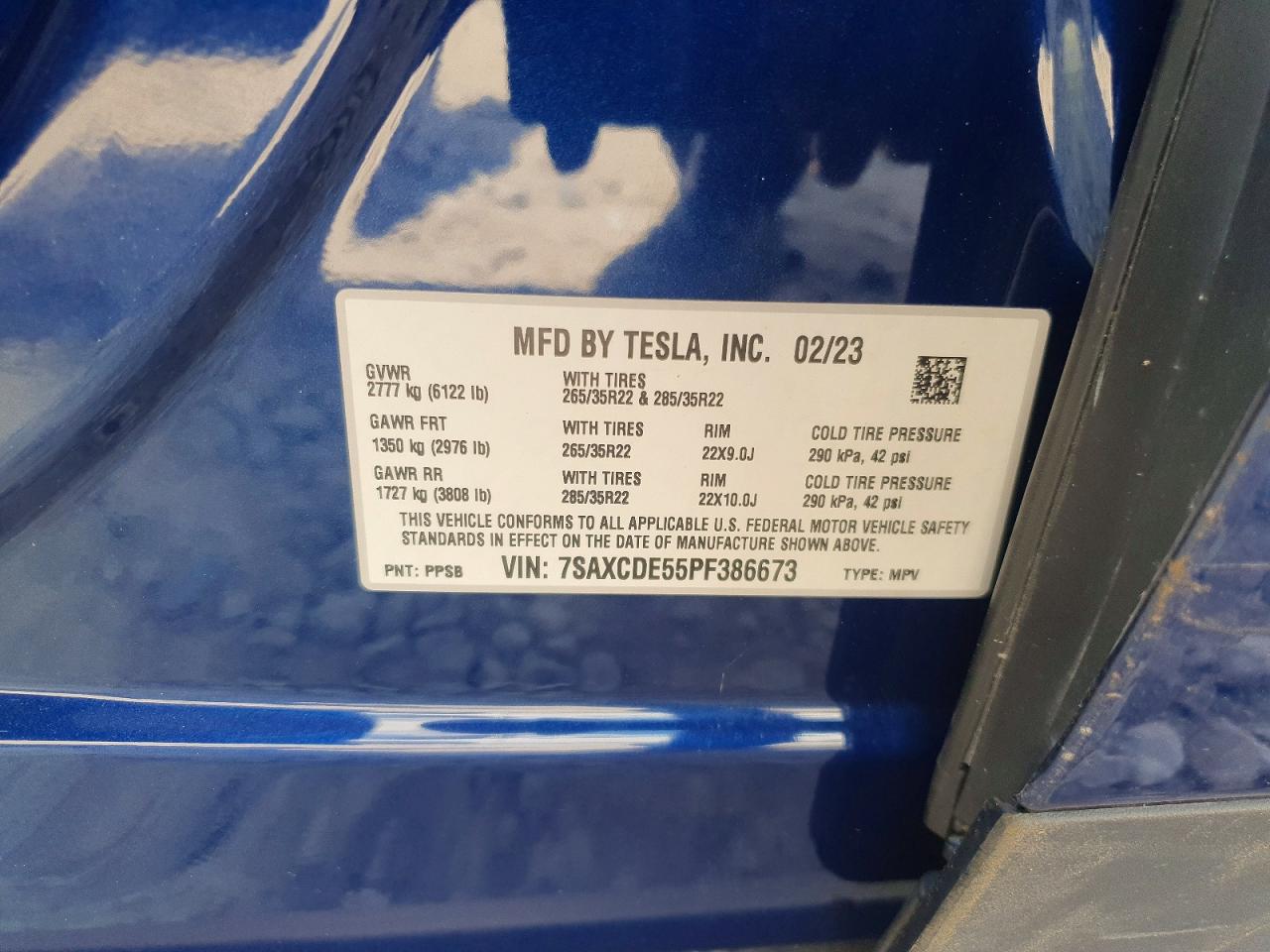 2023 TESLA MODEL X photo 25