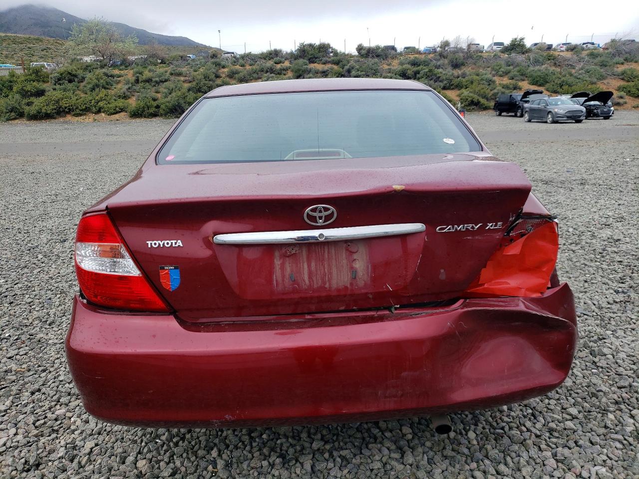 2003 TOYOTA CAMRY XLE photo 6