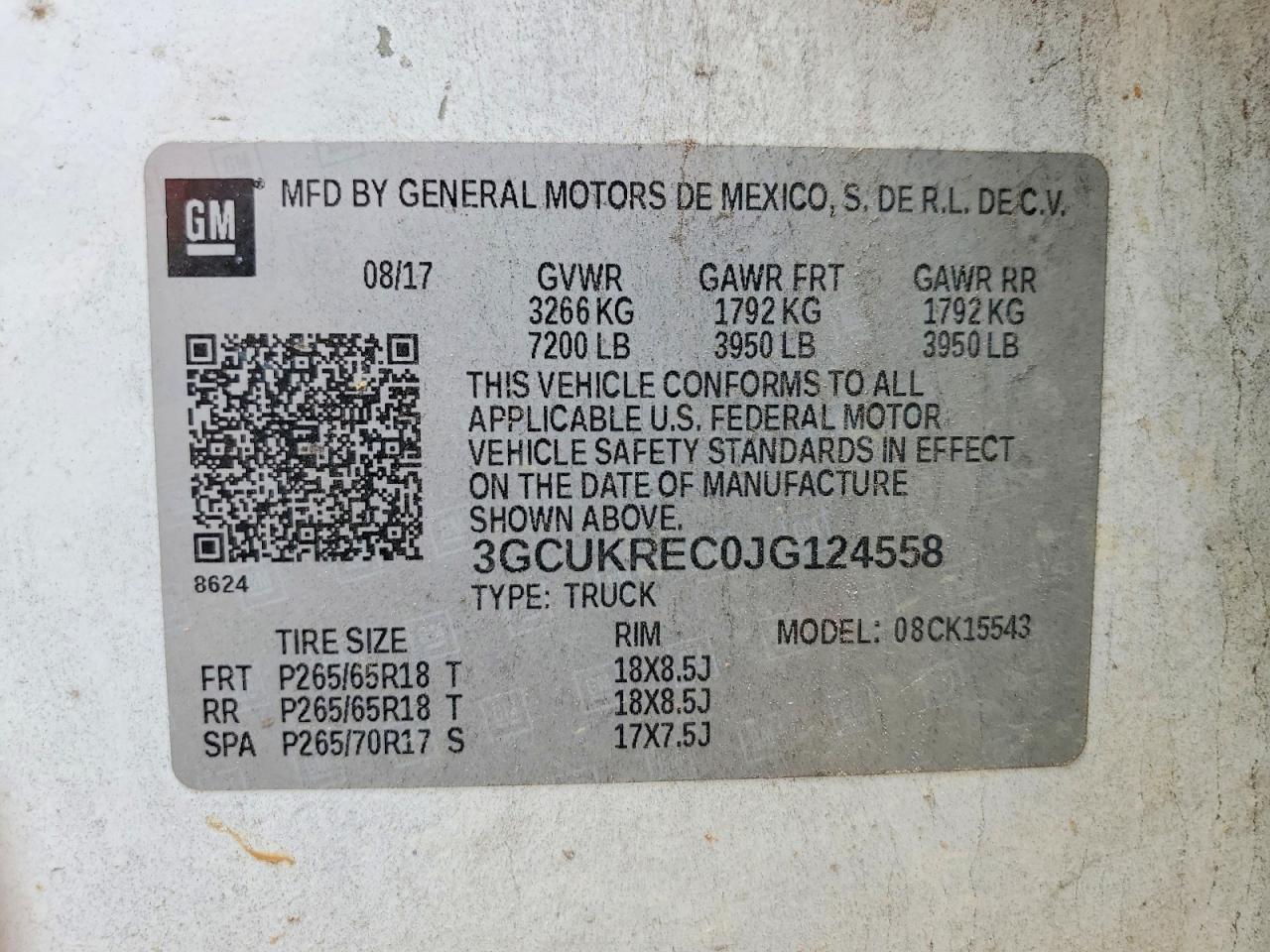 2018 CHEVROLET SILVERADO K1500 LT photo 13