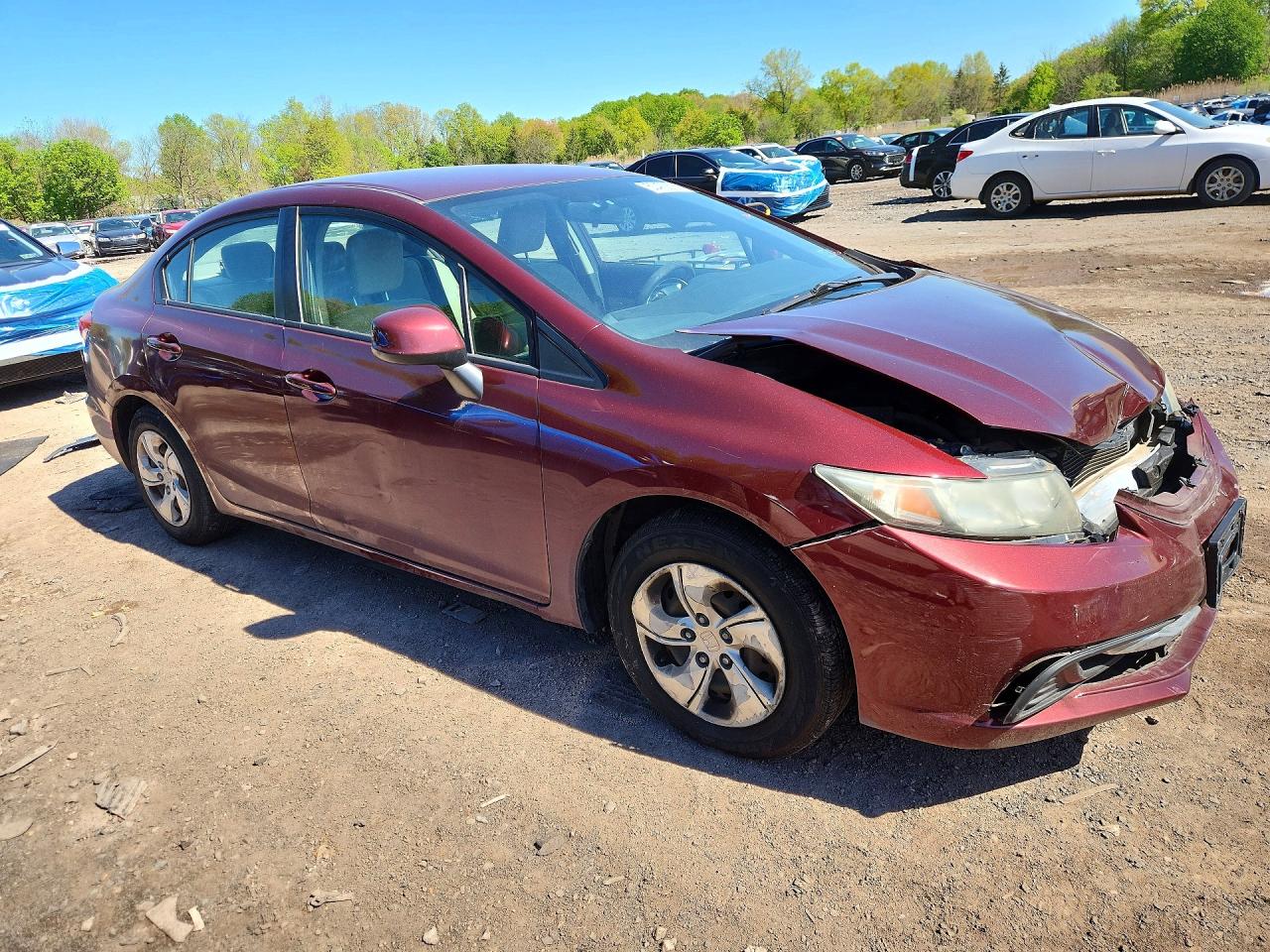 2013 HONDA CIVIC LX photo 4