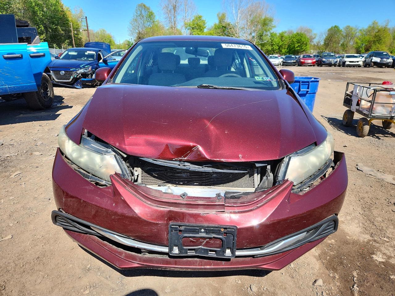 2013 HONDA CIVIC LX photo 5