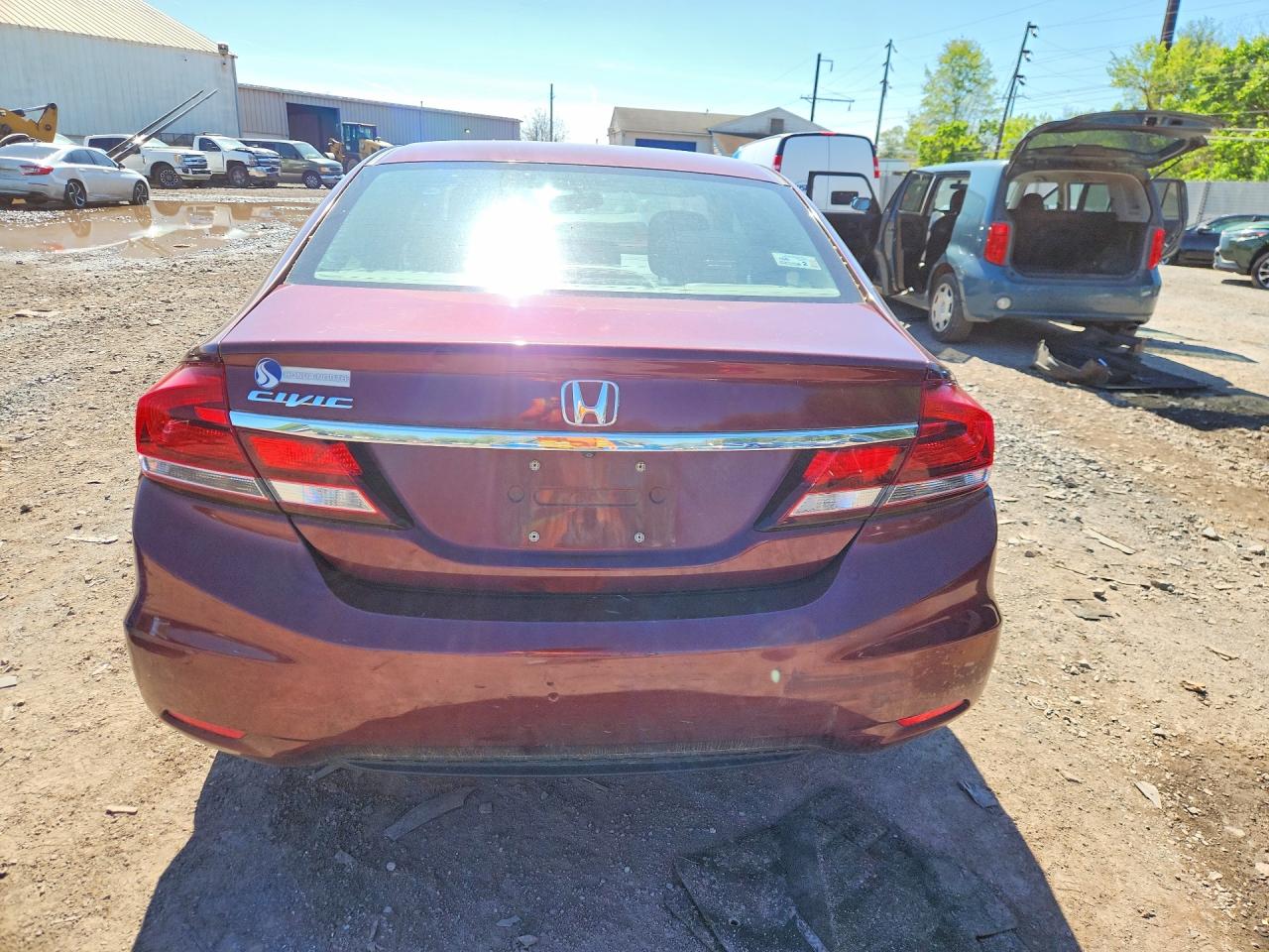 2013 HONDA CIVIC LX photo 6