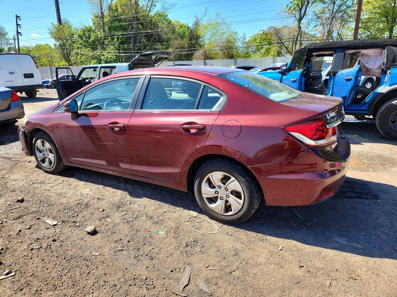 2013 HONDA CIVIC LX photo 2
