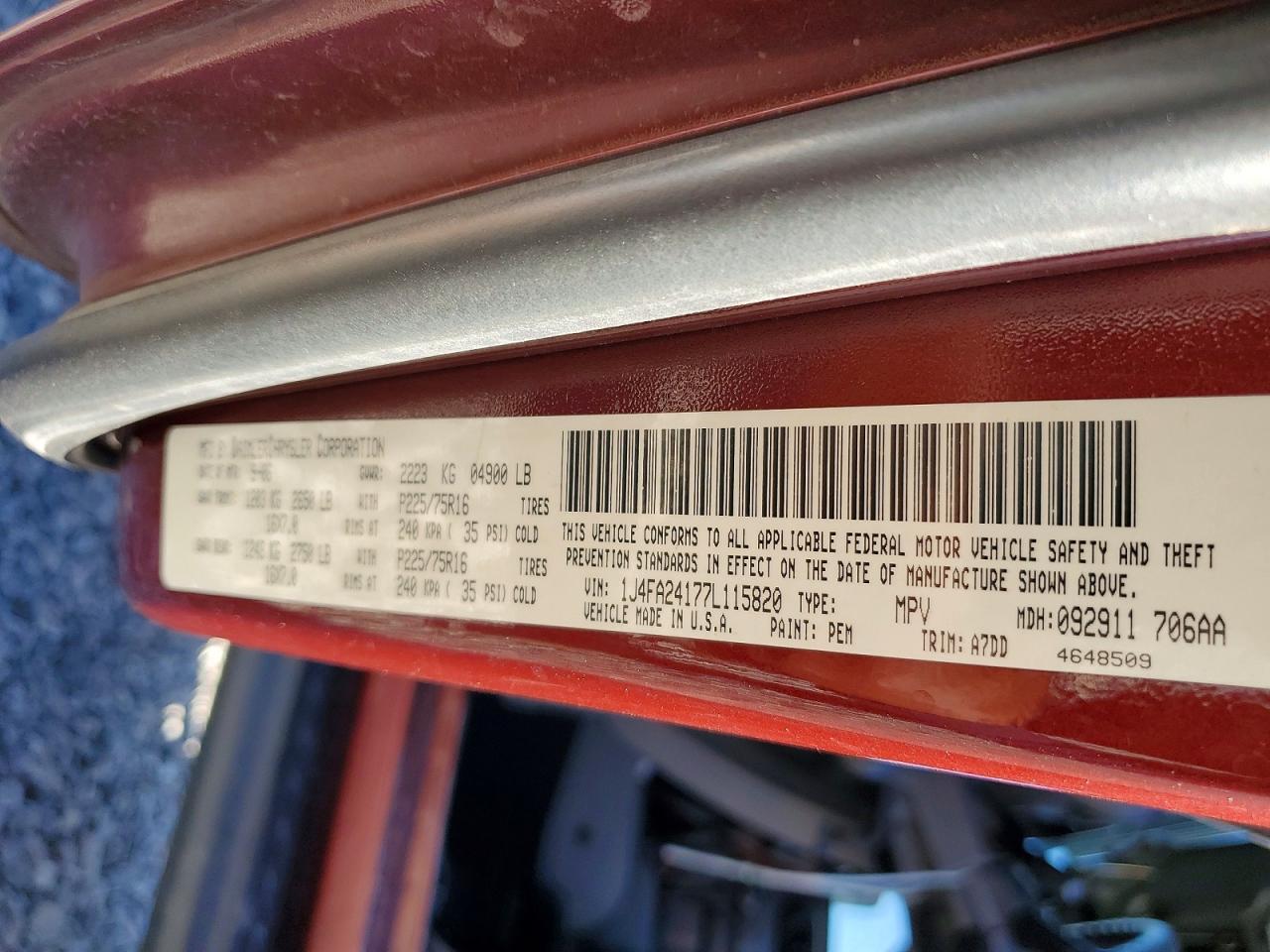 2007 JEEP WRANGLER X photo 34