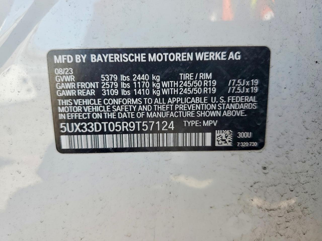 2024 BMW X4 XDRIVE30I photo 37