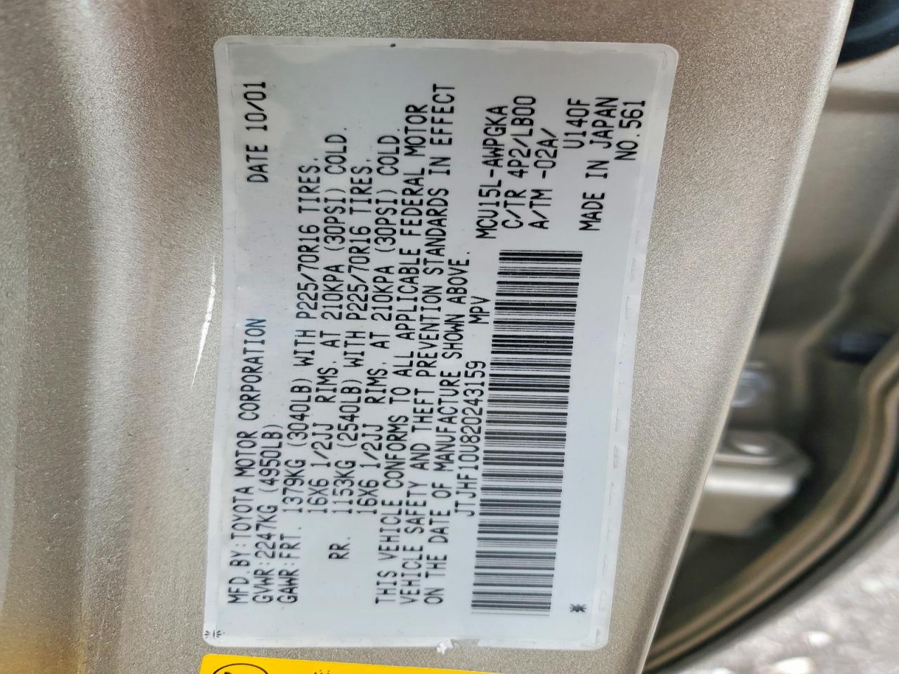 2002 LEXUS RX 300 photo 34