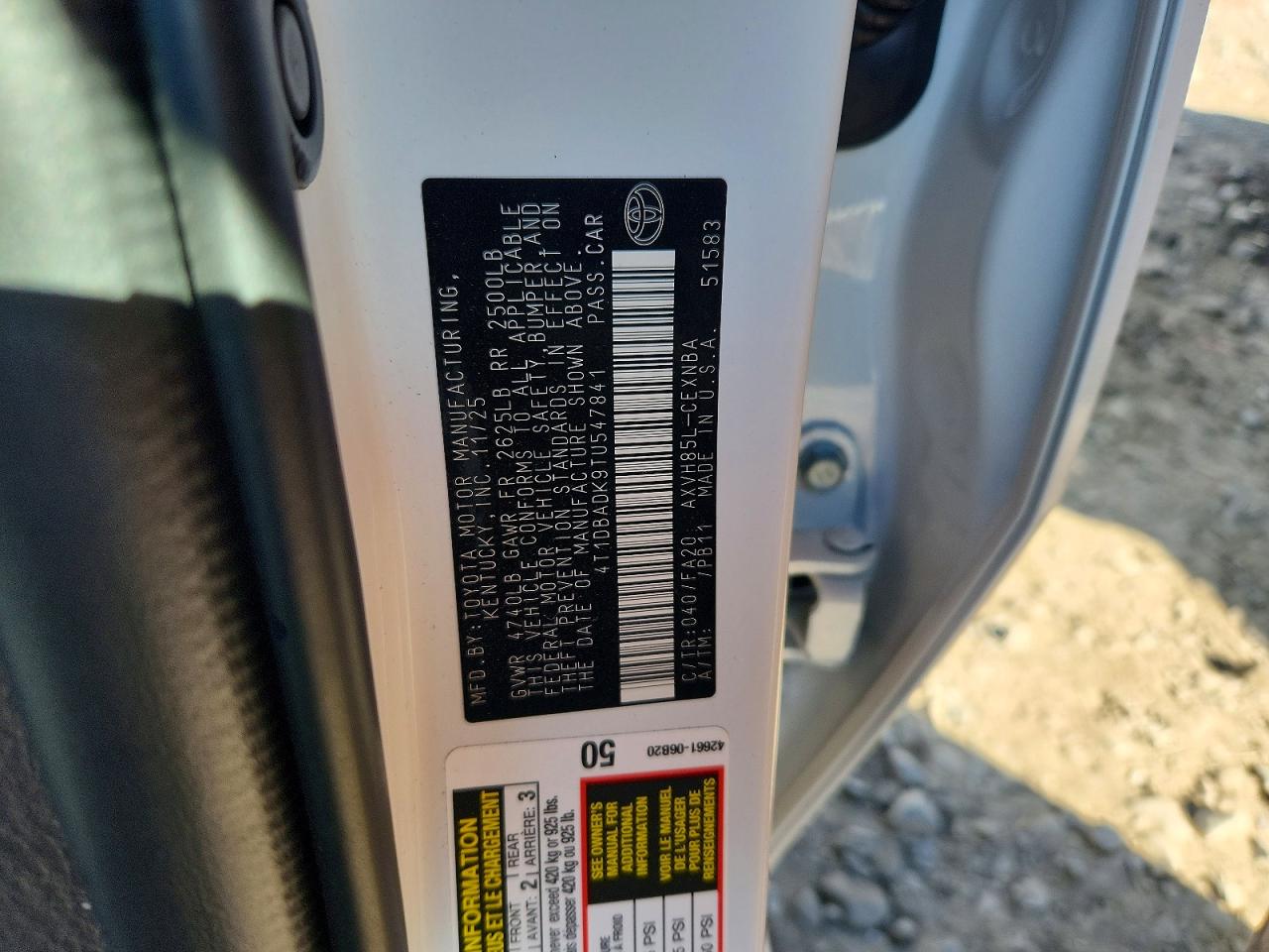 2026 TOYOTA CAMRY LE photo 34