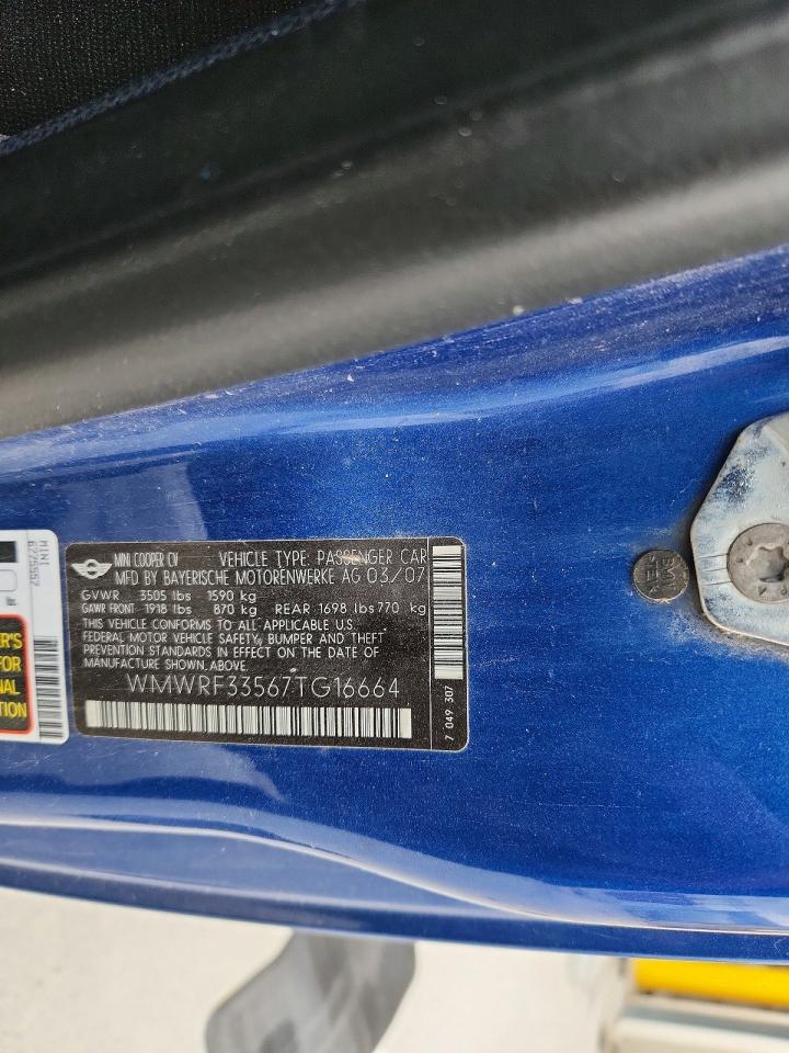 2007 MINI COOPER photo 23
