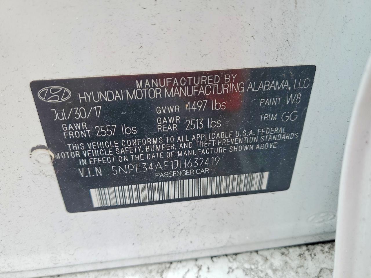 2018 HYUNDAI SONATA SEL photo 23