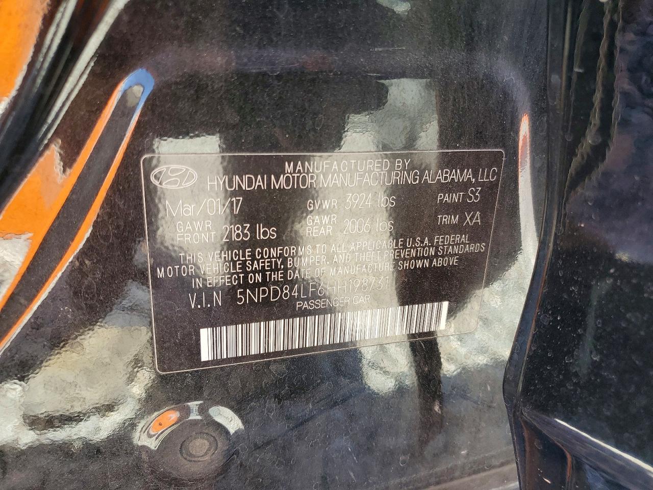 2017 HYUNDAI ELANTRA SE photo 23