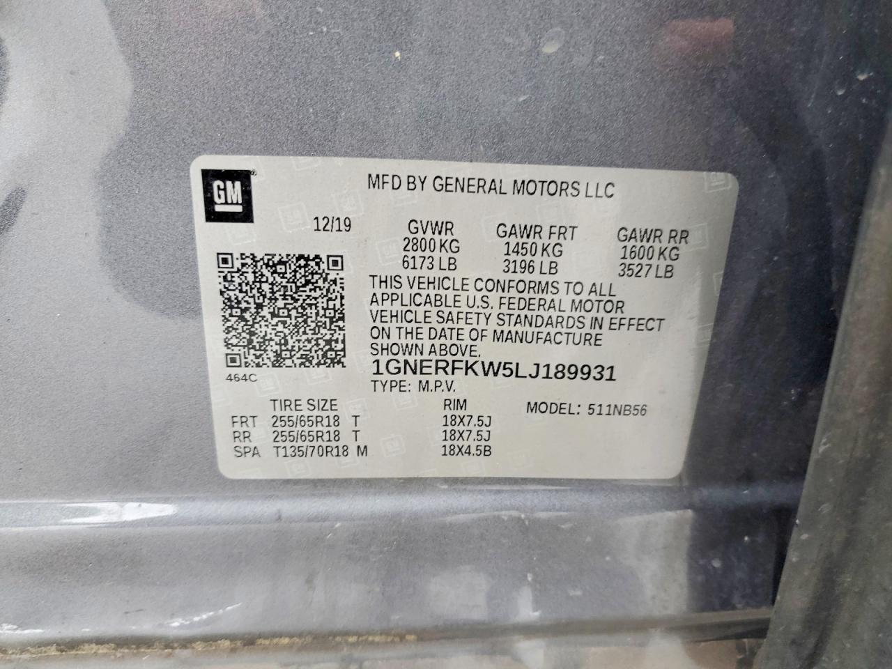2020 CHEVROLET TRAVERSE LS photo 25