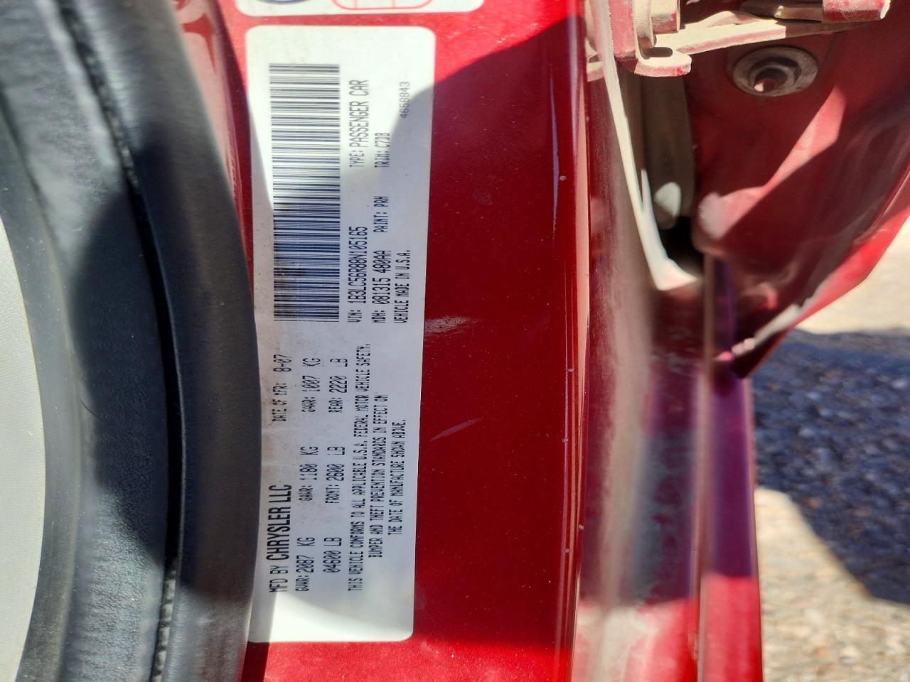 2008 DODGE AVENGER SXT photo 23