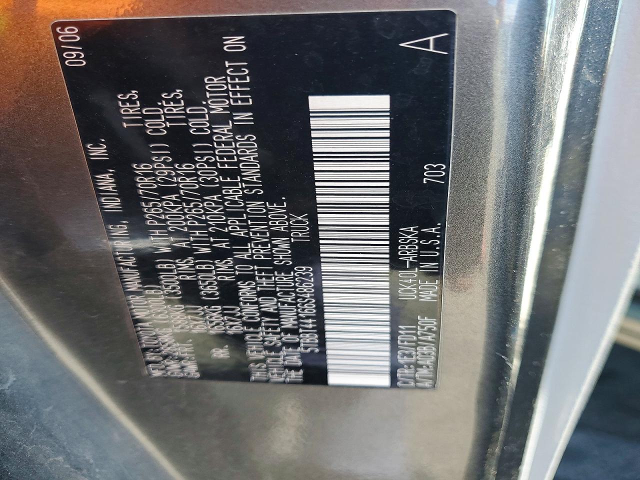 2006 TOYOTA TUNDRA ACCESS CAB SR5 photo 37