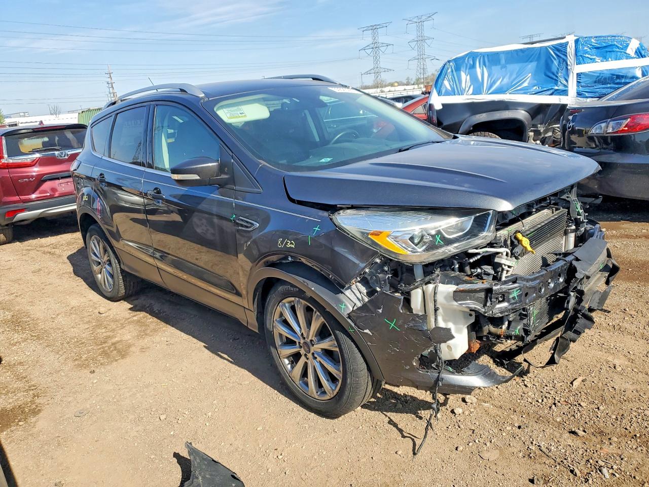 2017 FORD ESCAPE TITANIUM photo 7