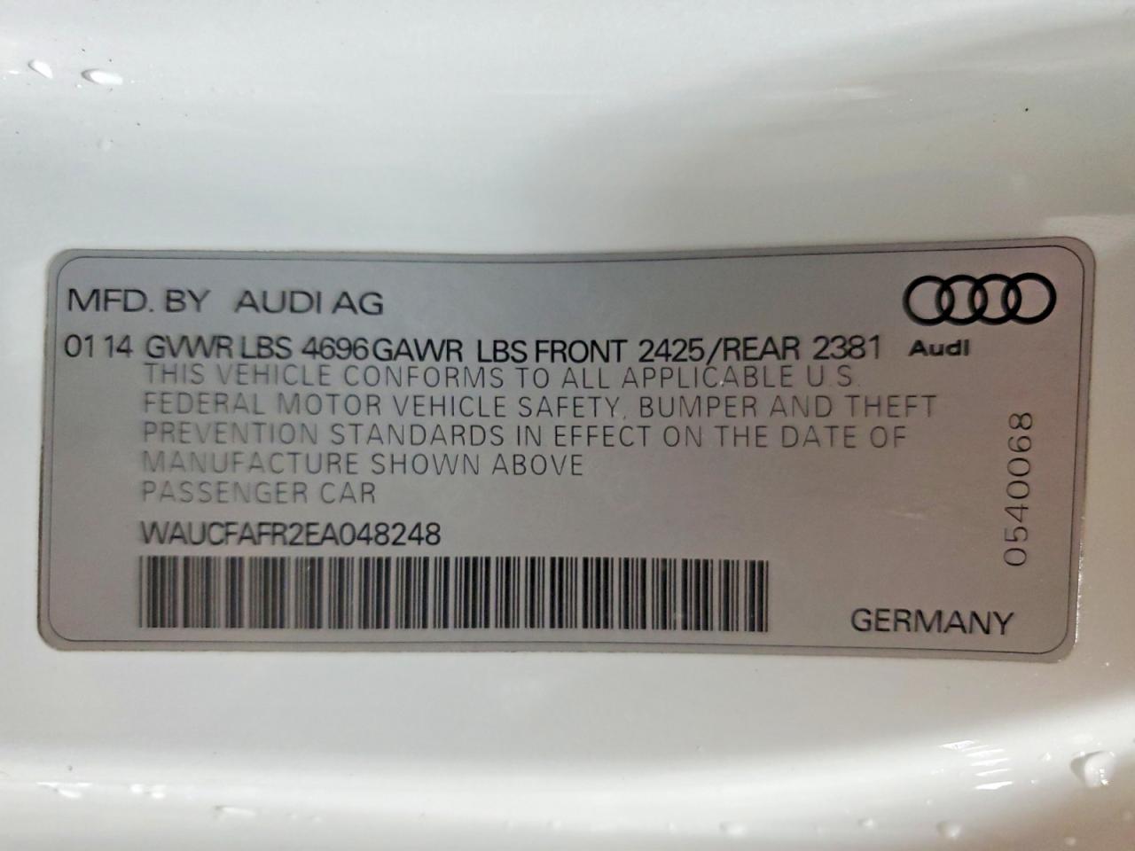 2014 AUDI A5 PREMIUM photo 25