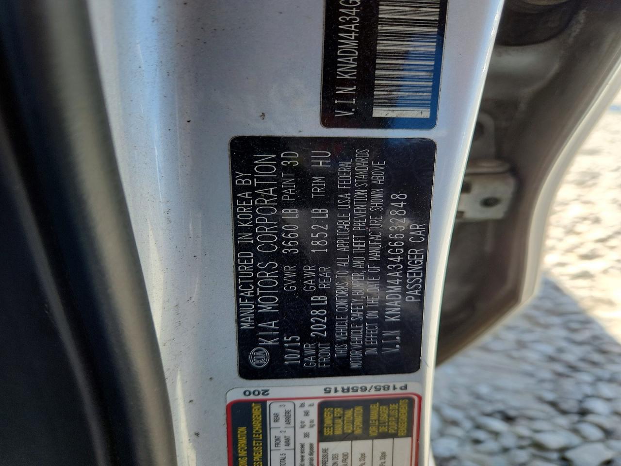 2016 KIA RIO LX photo 34