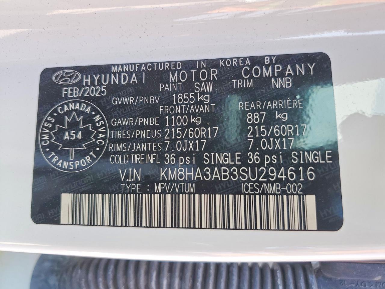 2025 HYUNDAI KONA SE photo 40