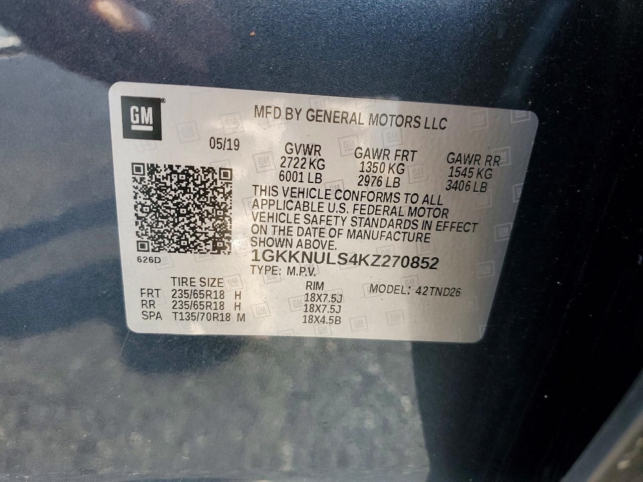 2019 GMC ACADIA SLT-1 photo 25