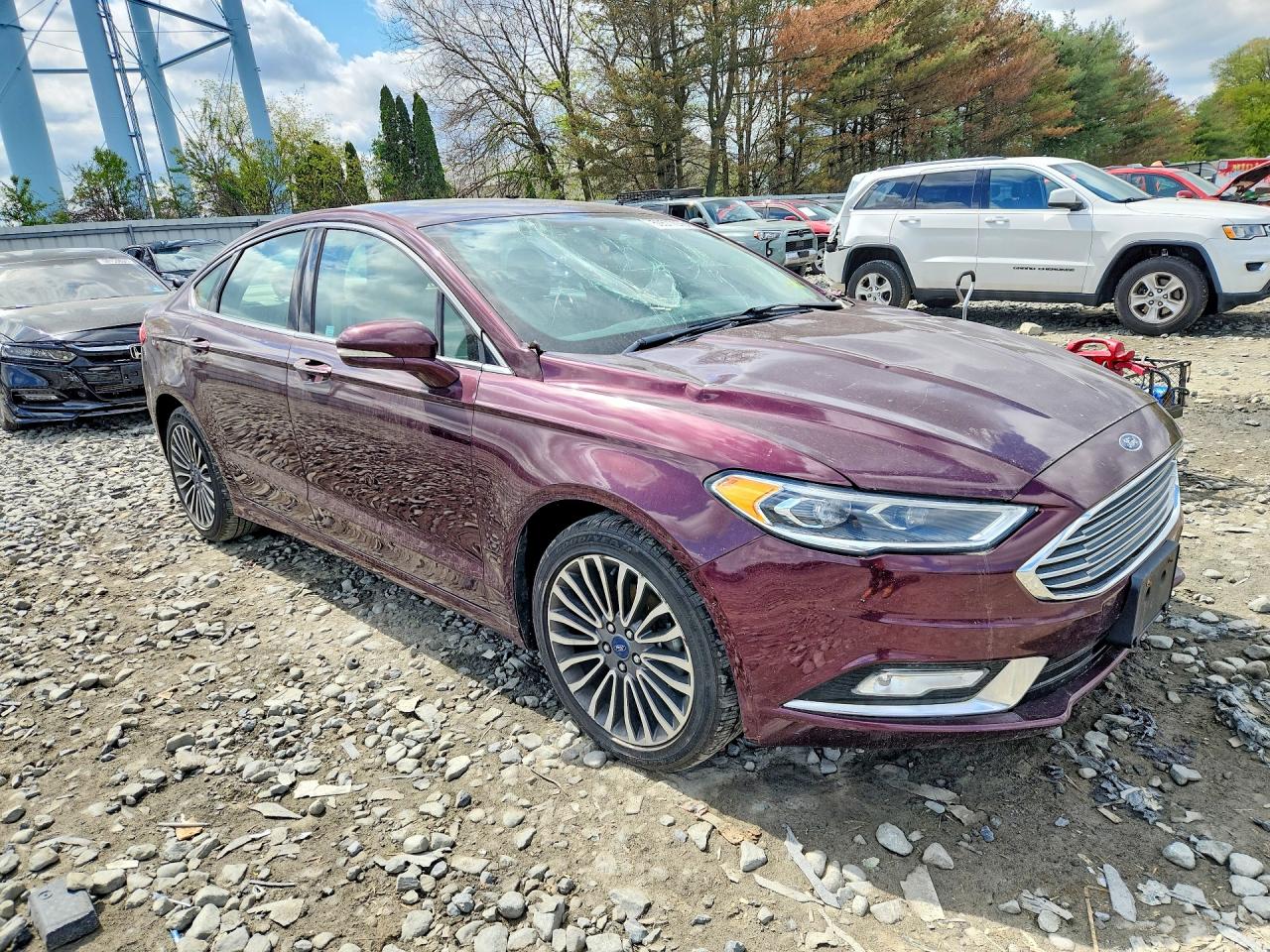 2017 FORD FUSION SE photo 7