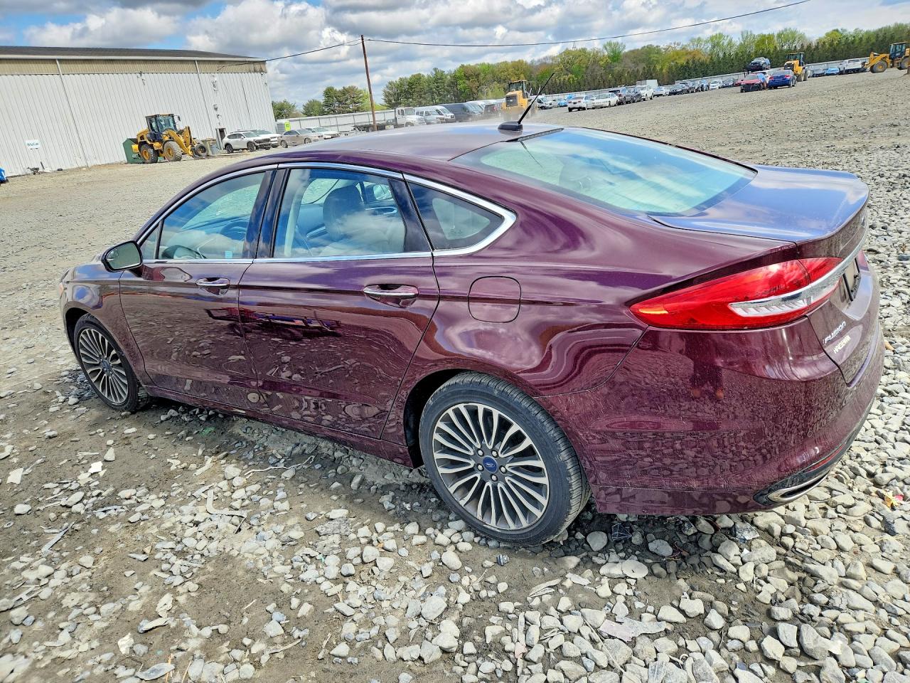 2017 FORD FUSION SE photo 3