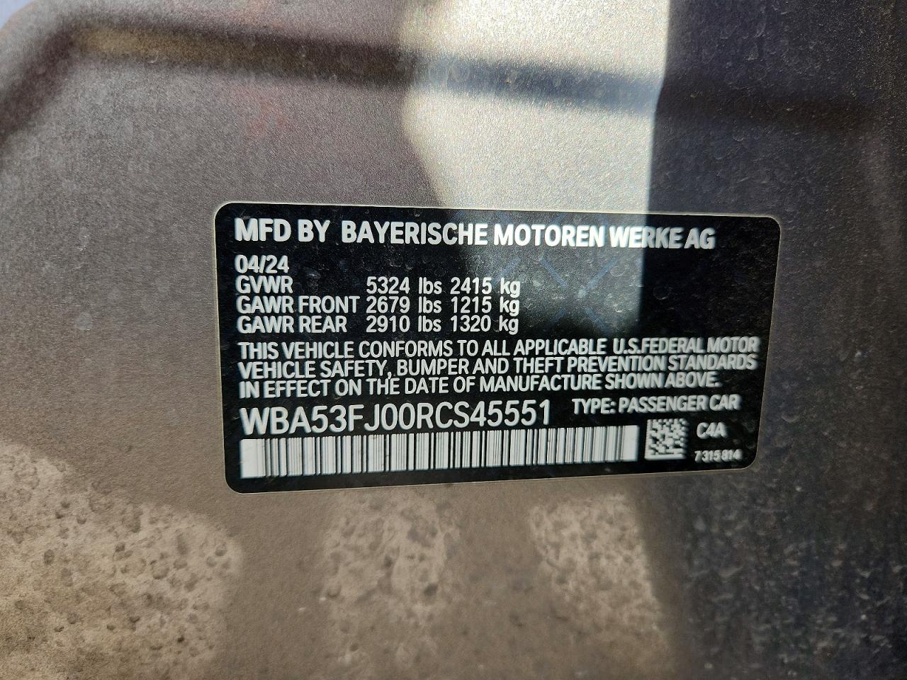 2024 BMW 530 XI photo 34