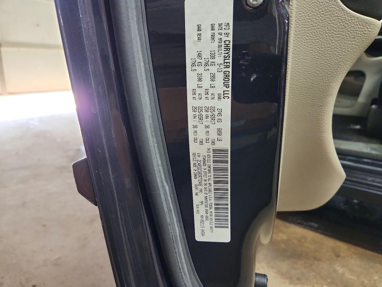 2013 DODGE GRAND CARAVAN SXT photo 13
