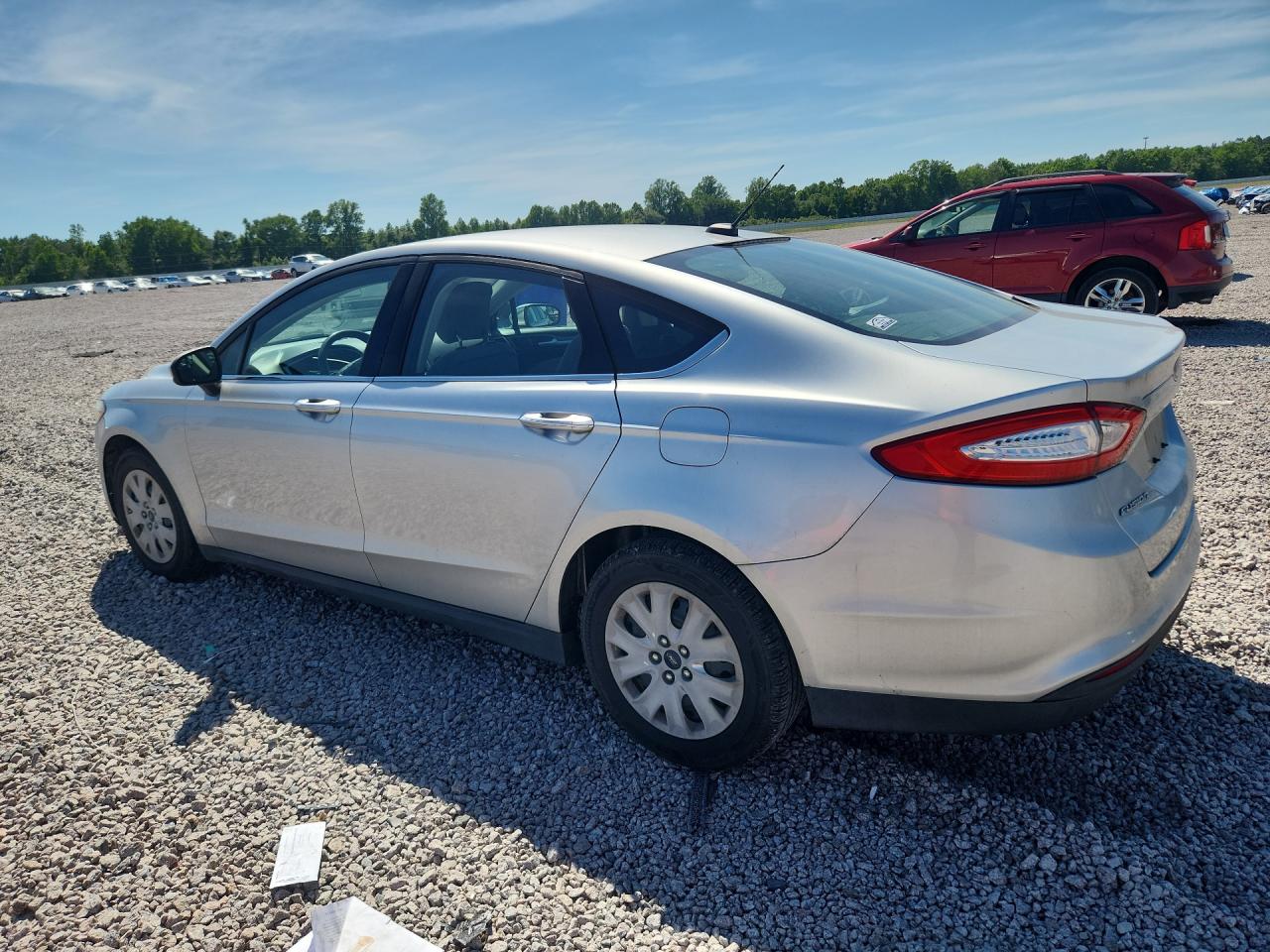 2014 FORD FUSION S photo 4