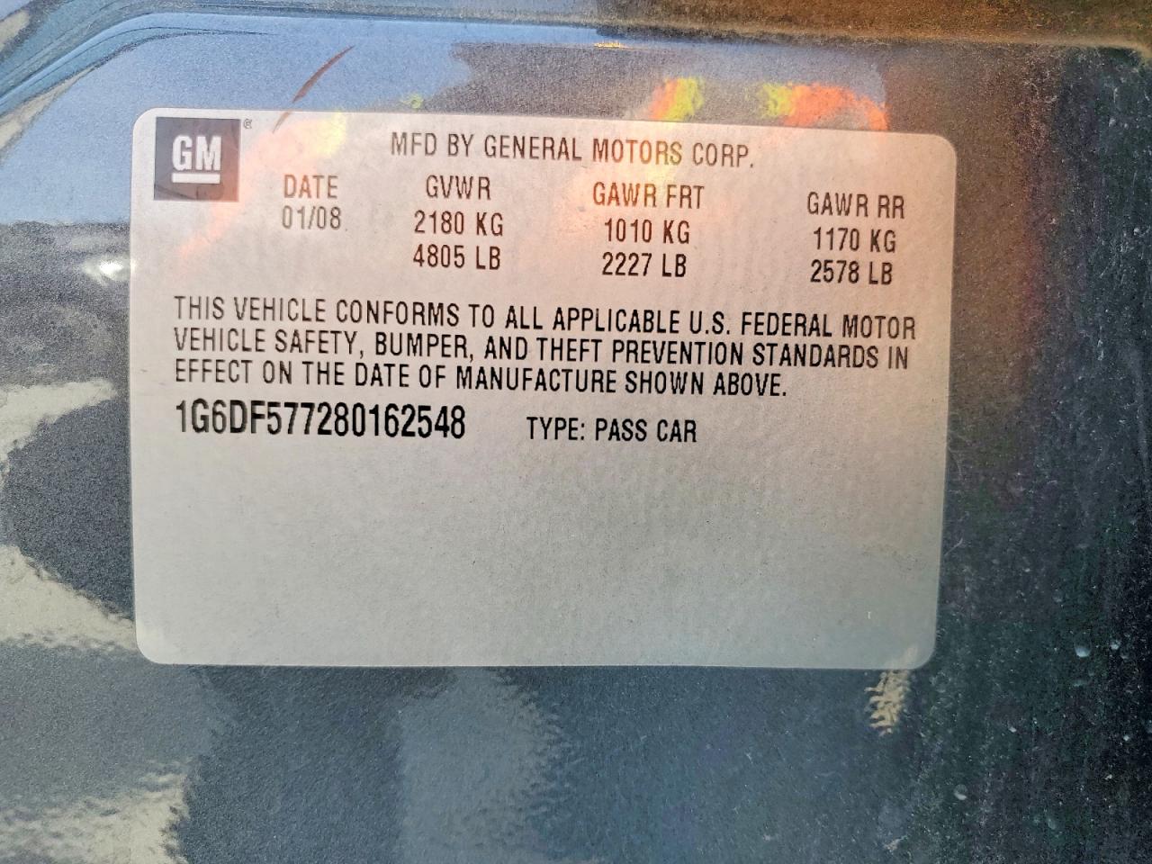 2008 CADILLAC CTS photo 13