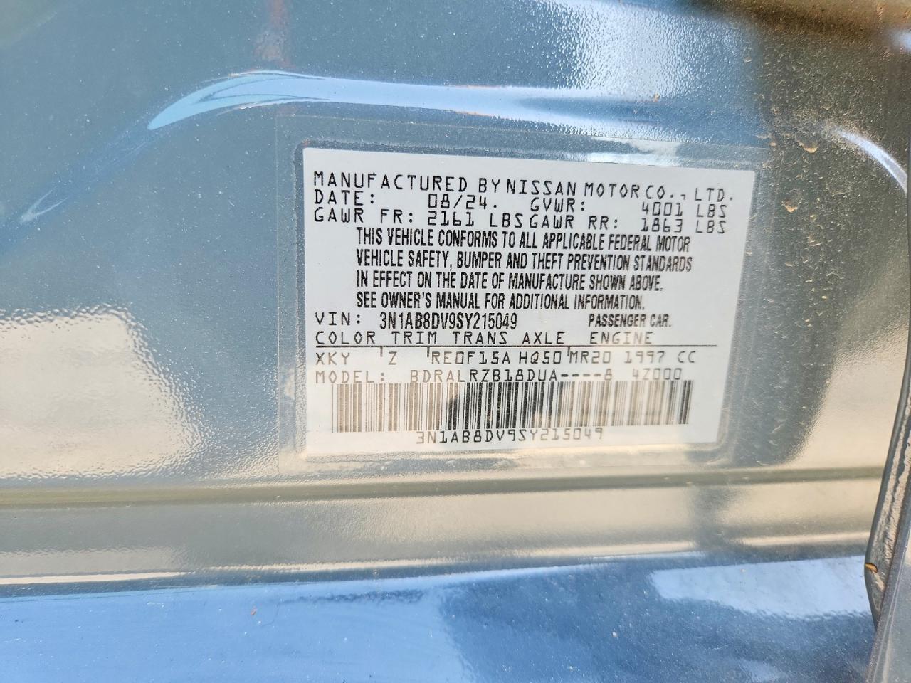 2025 NISSAN SENTRA SR photo 34