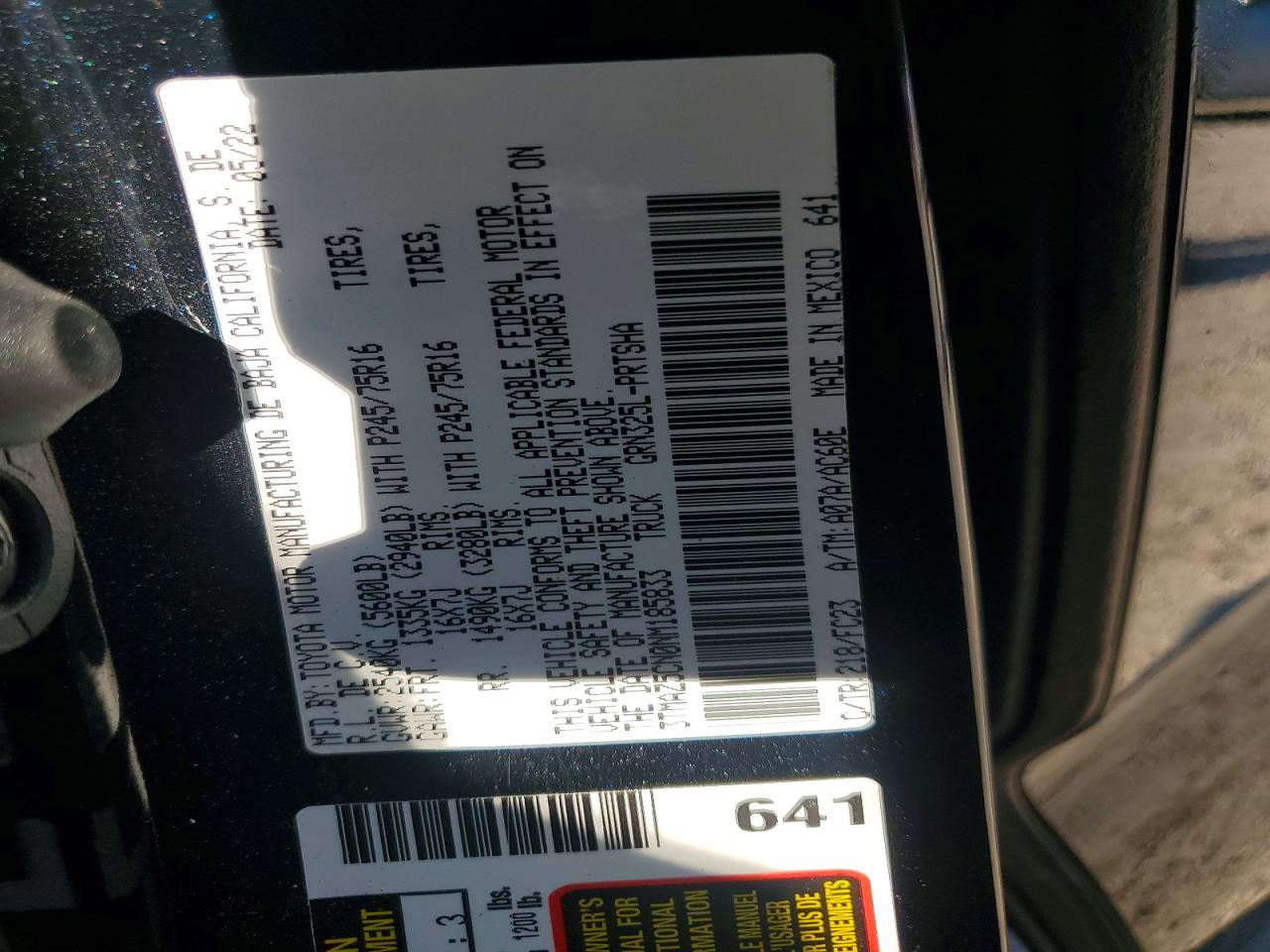 2022 TOYOTA TACOMA SR5 V6 photo 13