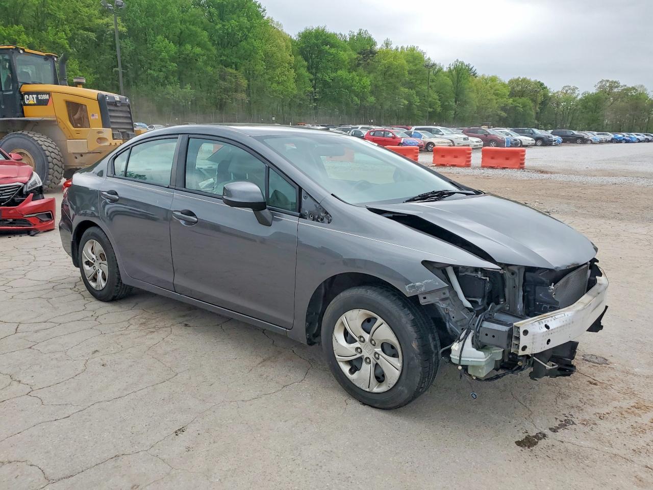 2013 HONDA CIVIC LX photo 4