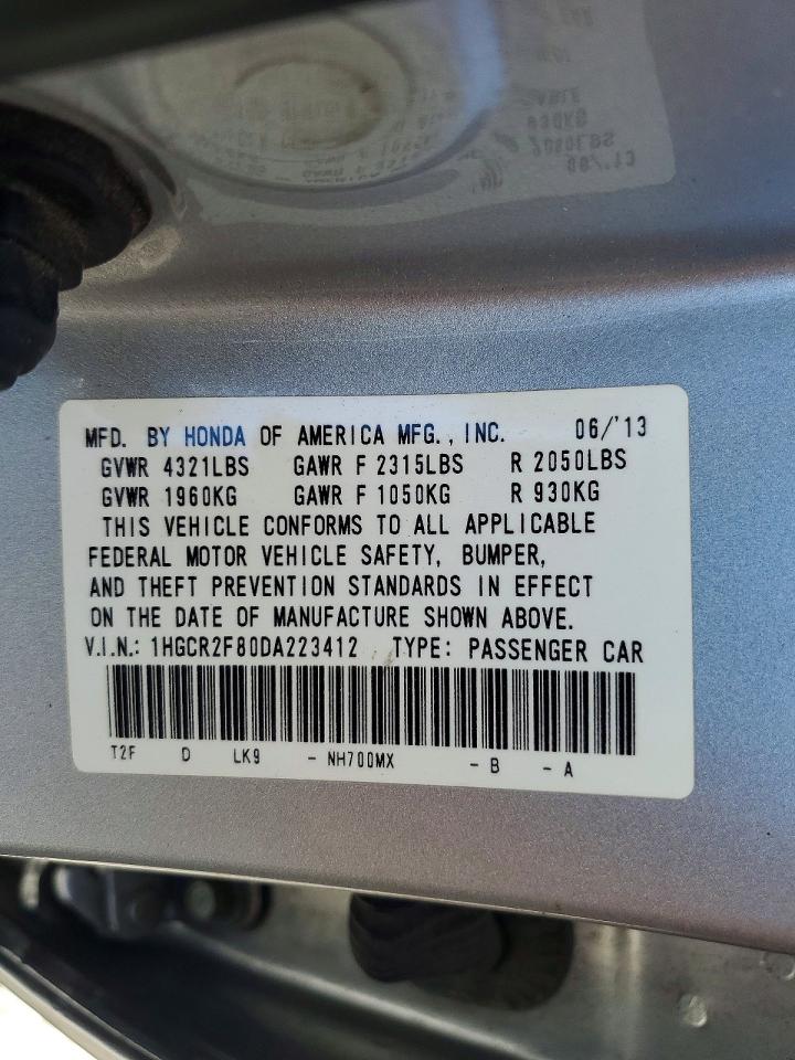 2013 HONDA ACCORD EXL photo 23