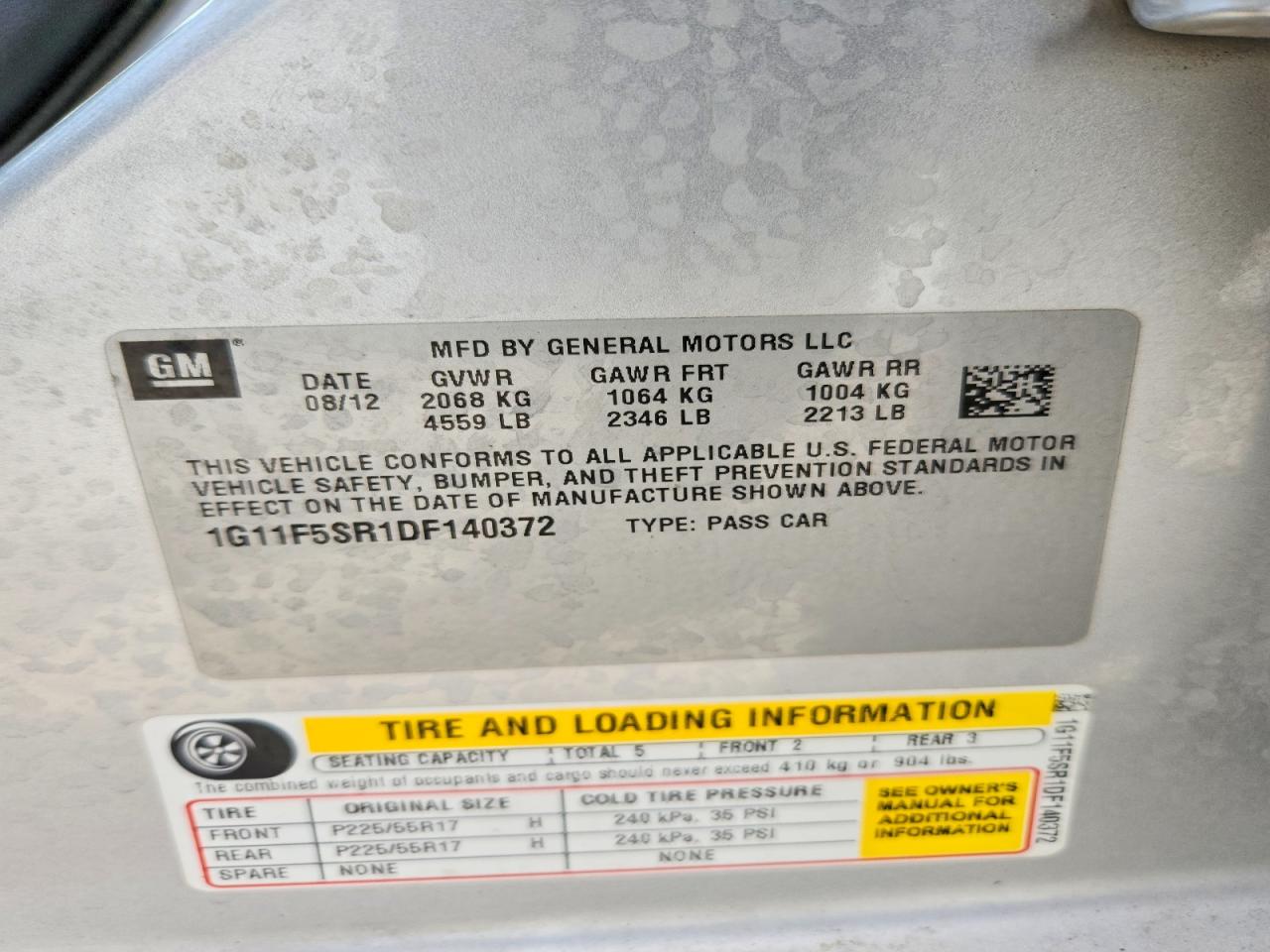 2013 CHEVROLET MALIBU 2LT photo 23