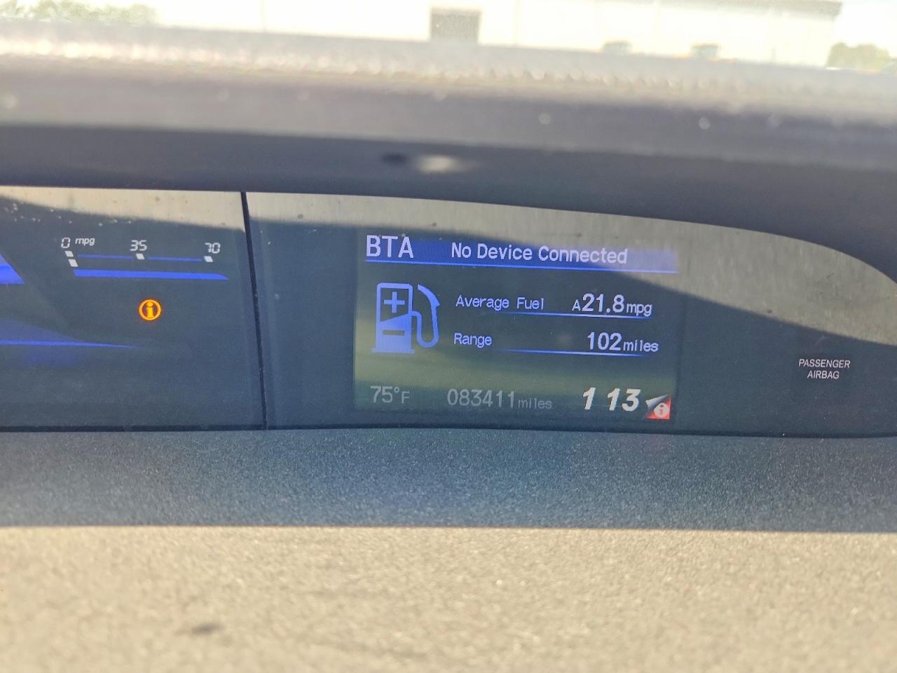 2013 HONDA CIVIC LX photo 17