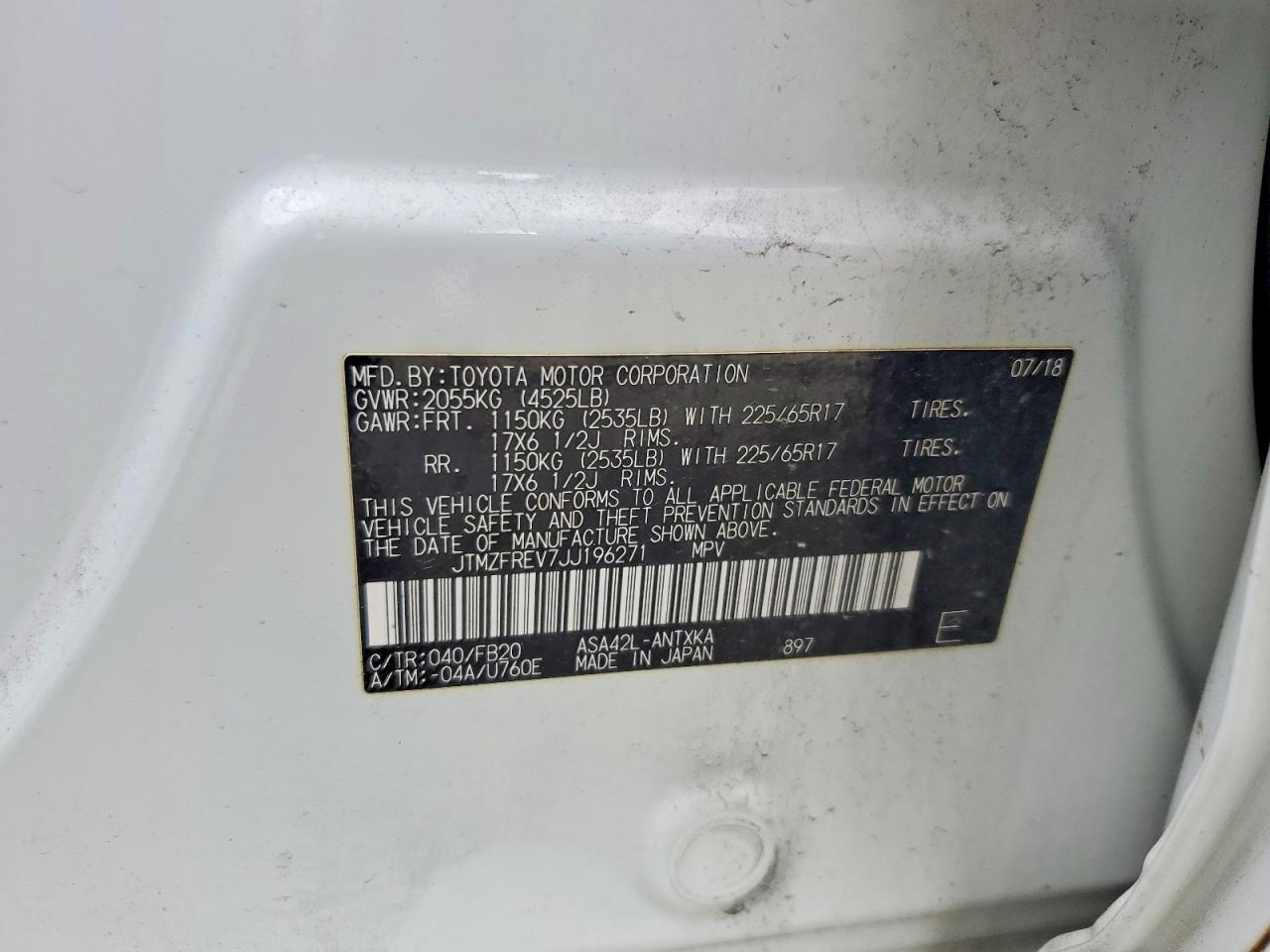 2018 TOYOTA RAV4 photo 34