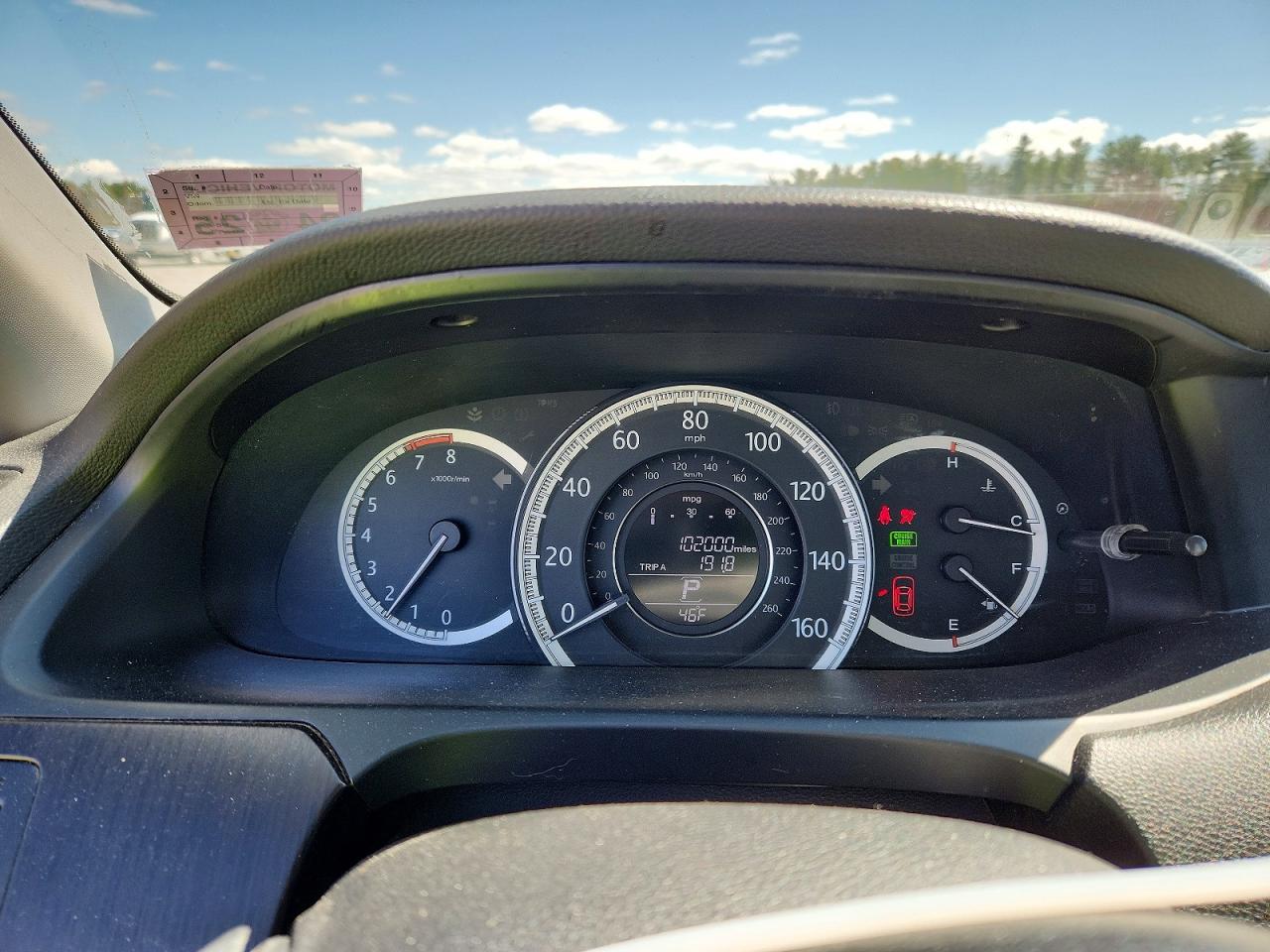 2015 HONDA ACCORD EX photo 17