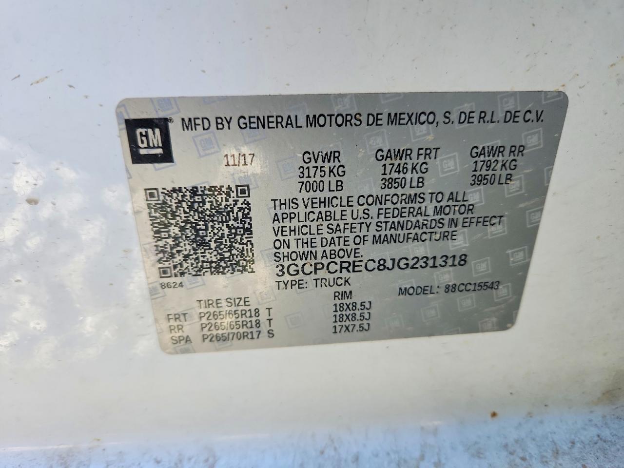 2018 CHEVROLET SILVERADO C1500 LT photo 37