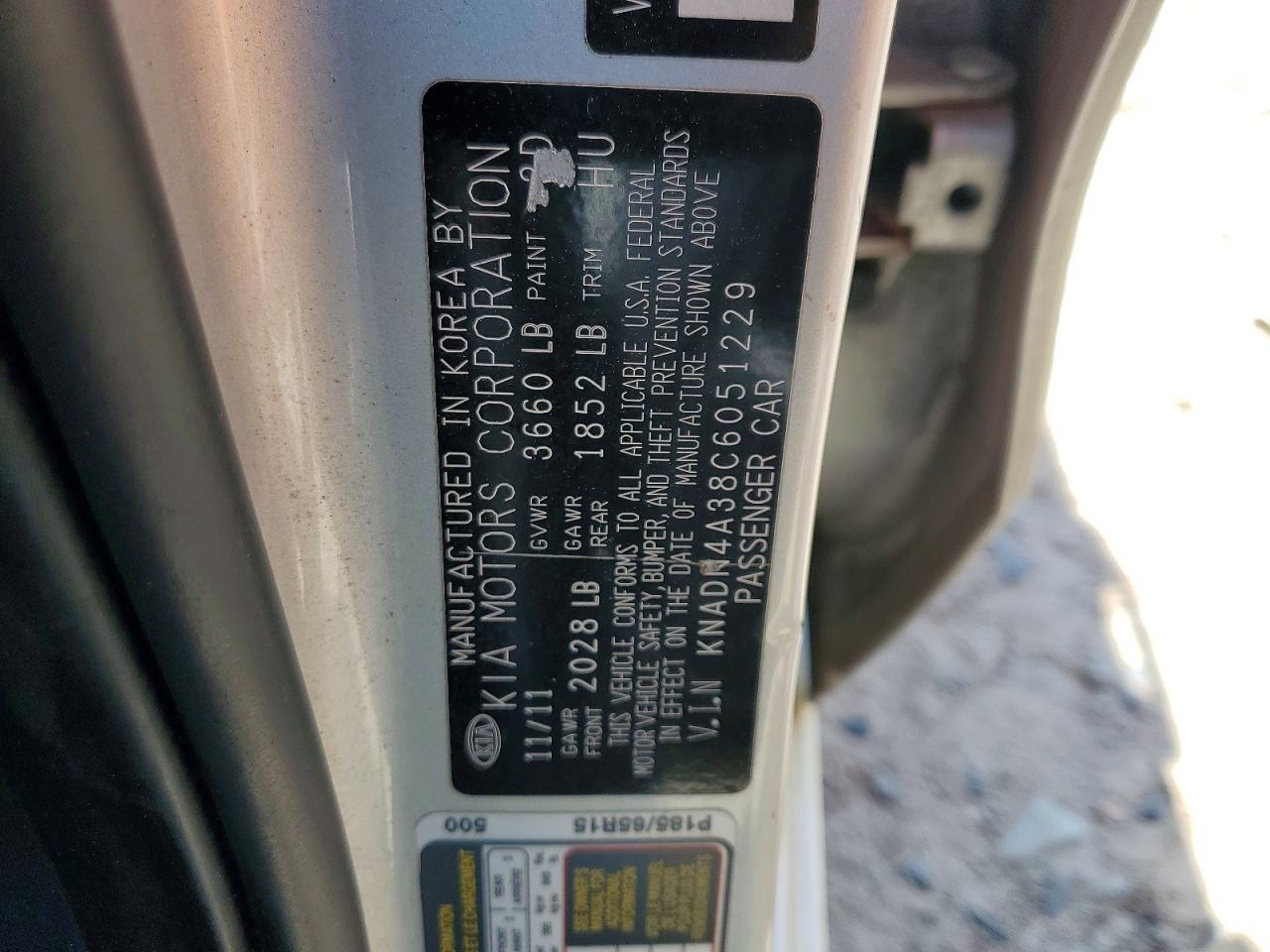 2012 KIA RIO EX photo 34