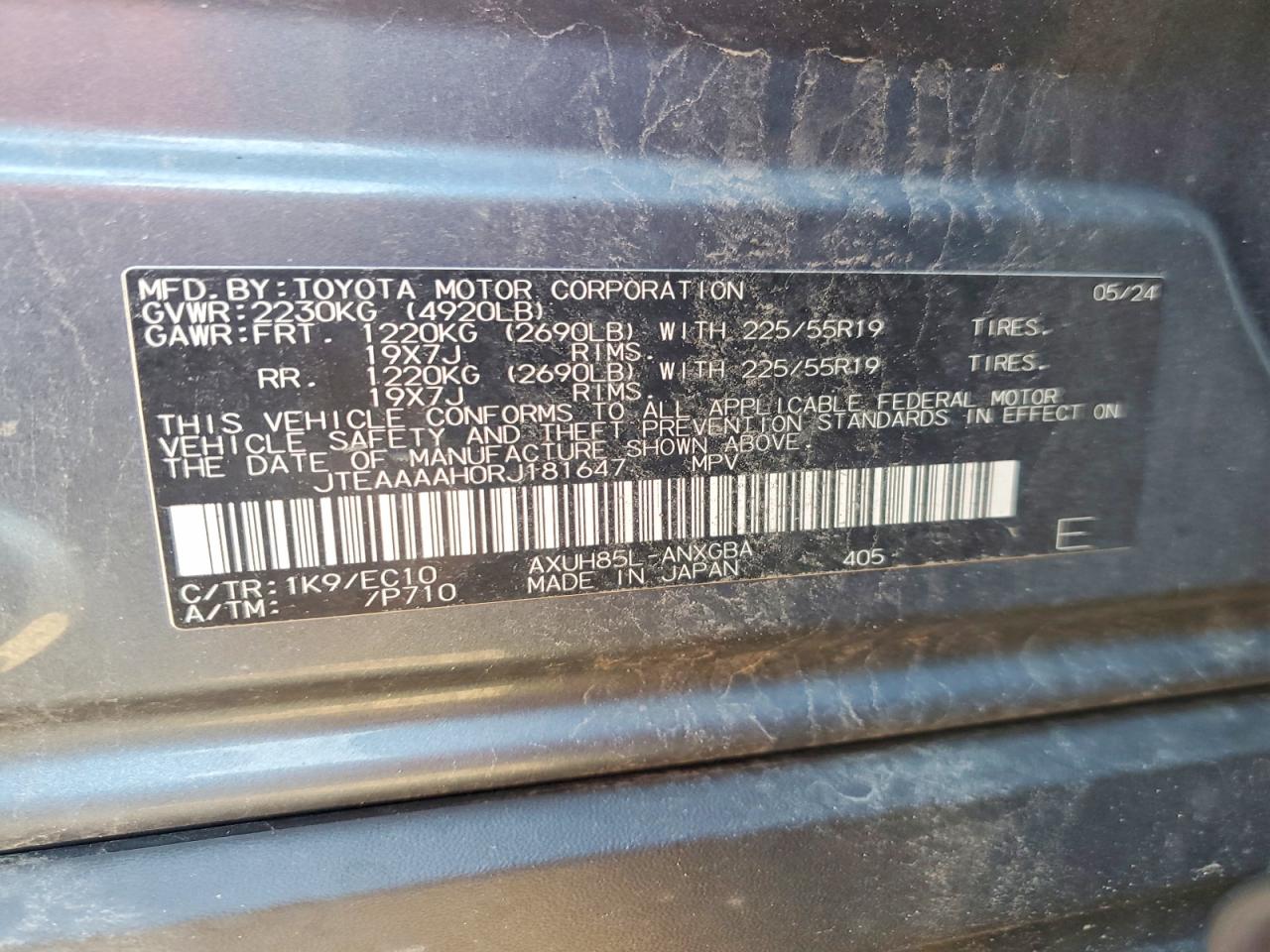 2024 TOYOTA VENZA XLE photo 25