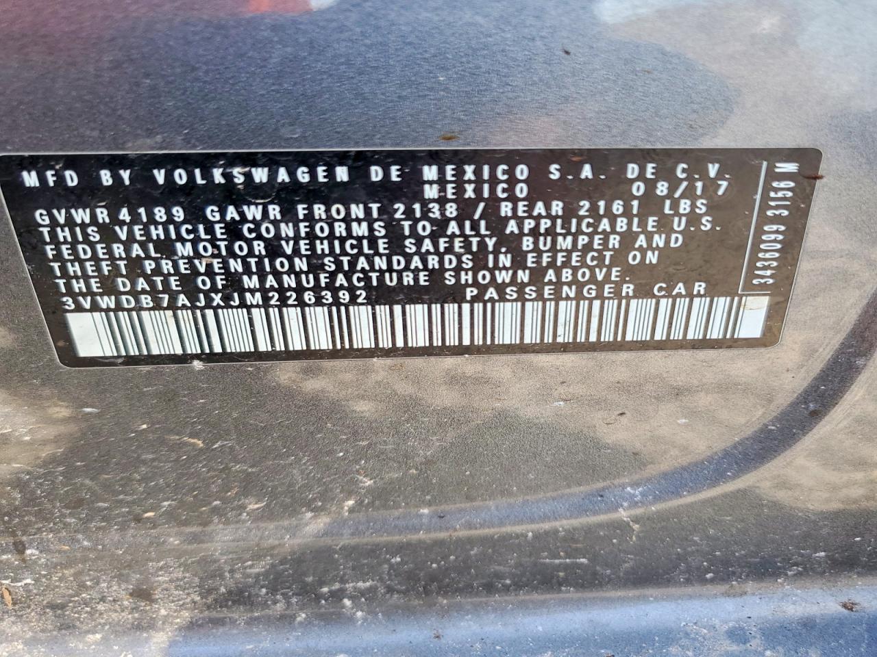 2018 VOLKSWAGEN JETTA SE photo 37