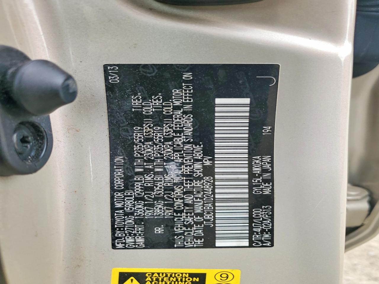 2013 LEXUS RX 450H photo 25