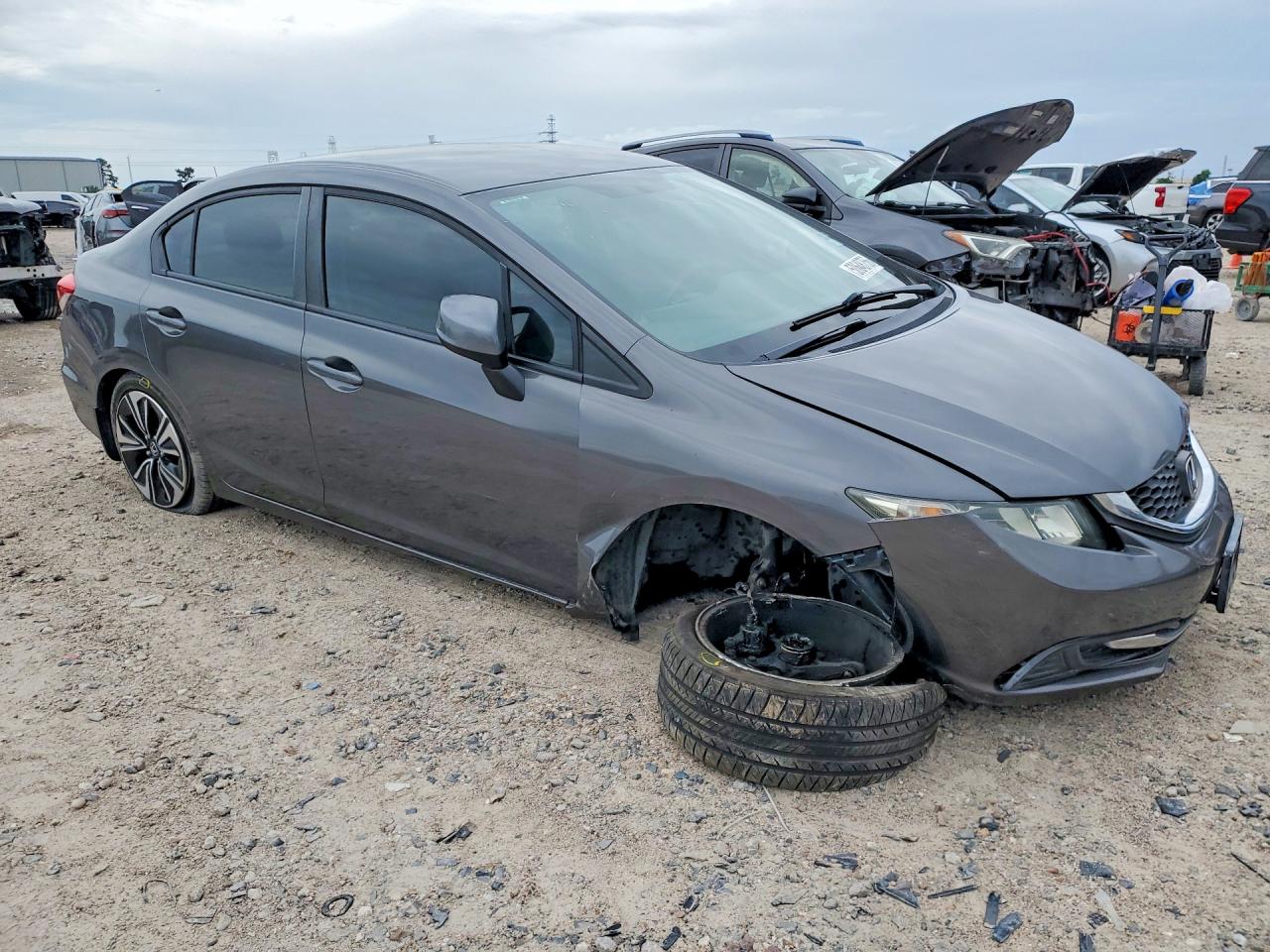 2013 HONDA CIVIC LX photo 10