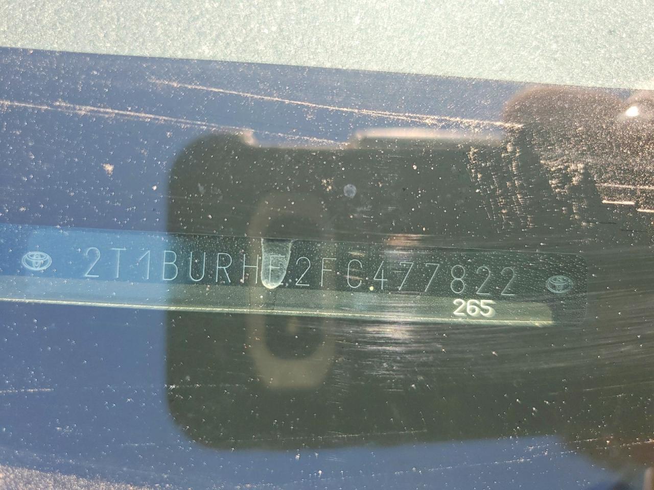 2015 TOYOTA COROLLA LE photo 12