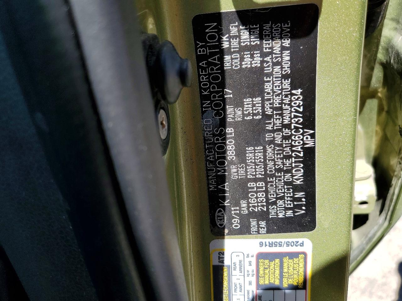 2012 KIA SOUL + photo 34