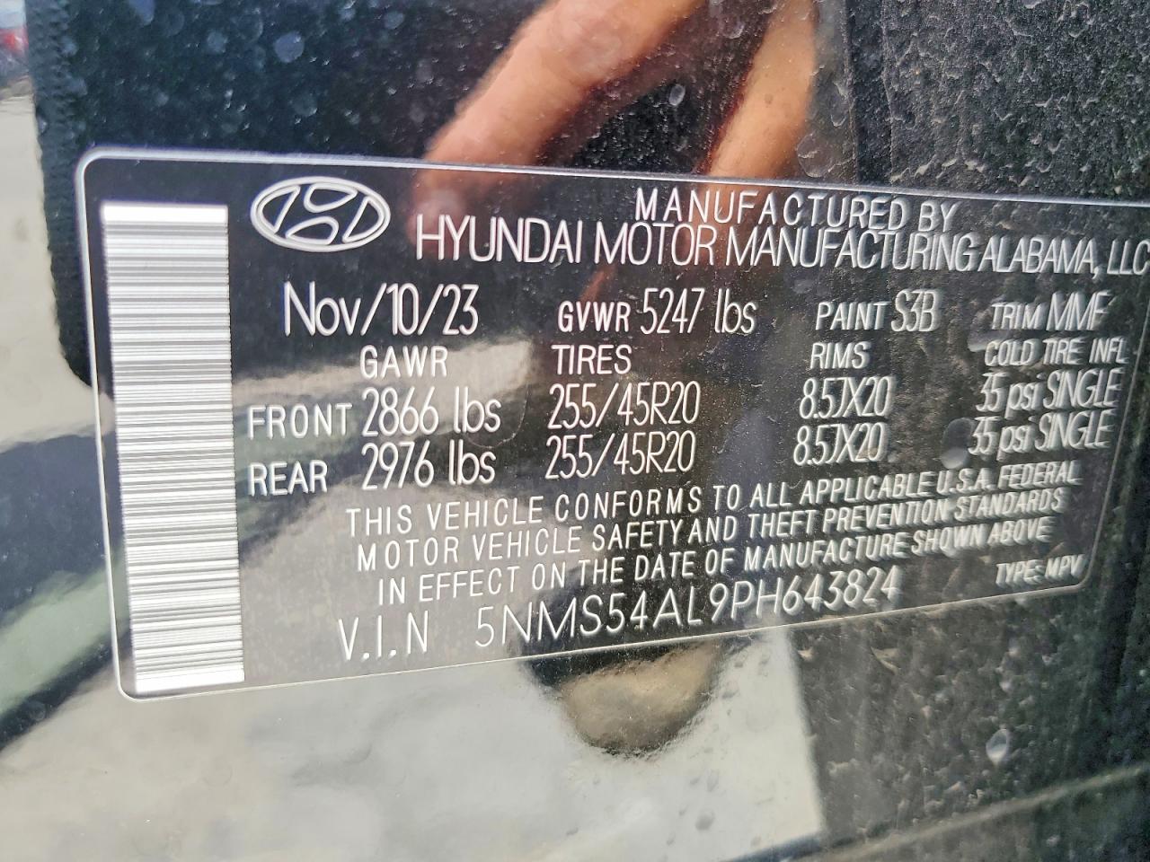 2023 HYUNDAI SANTA FE CALLIGRAPHY photo 25