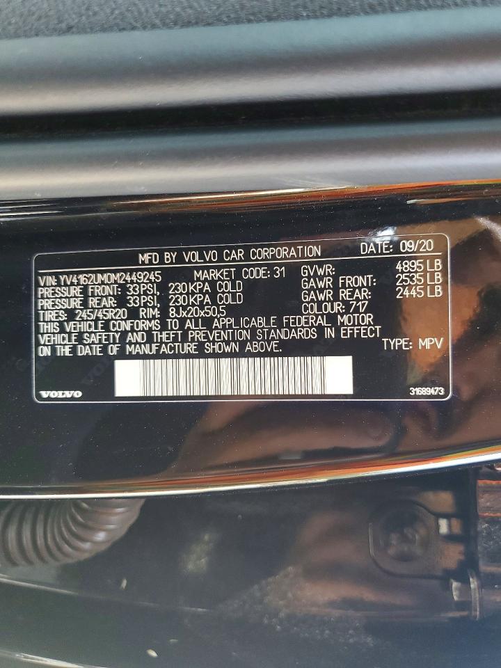 2021 VOLVO XC40 T5 R-DESIGN photo 25
