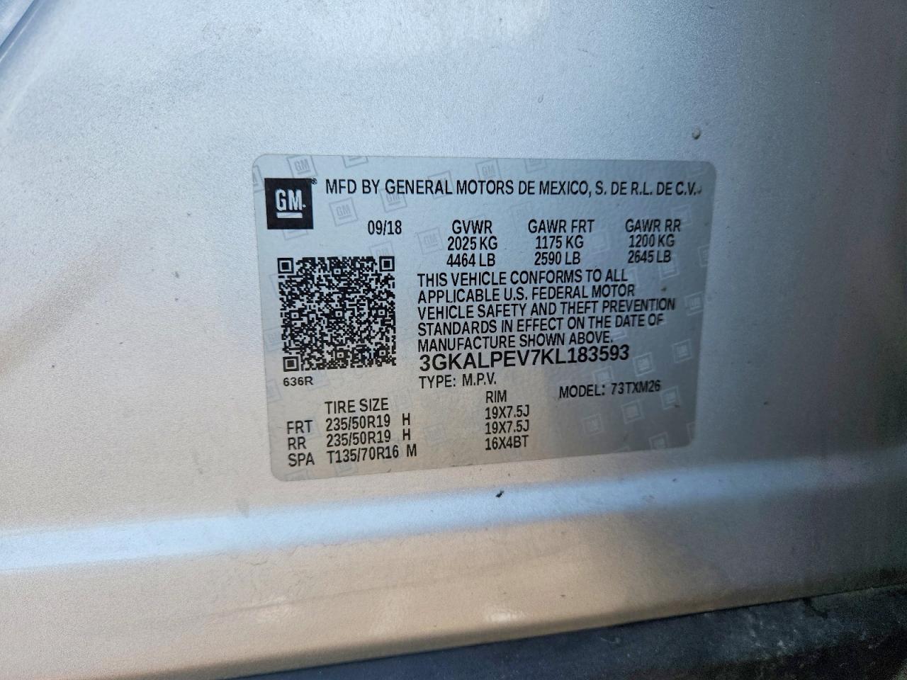 2019 GMC TERRAIN SLT photo 25