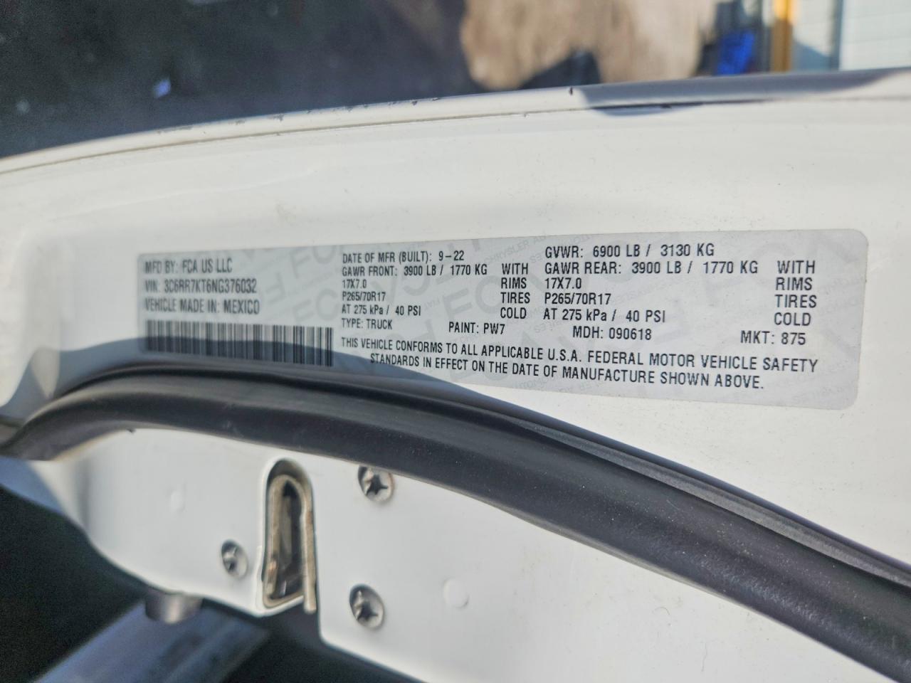 2022 RAM 1500 CLASSIC TRADESMAN photo 25