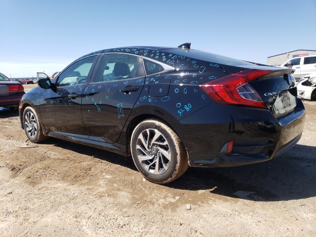 2017 HONDA CIVIC EX photo 2