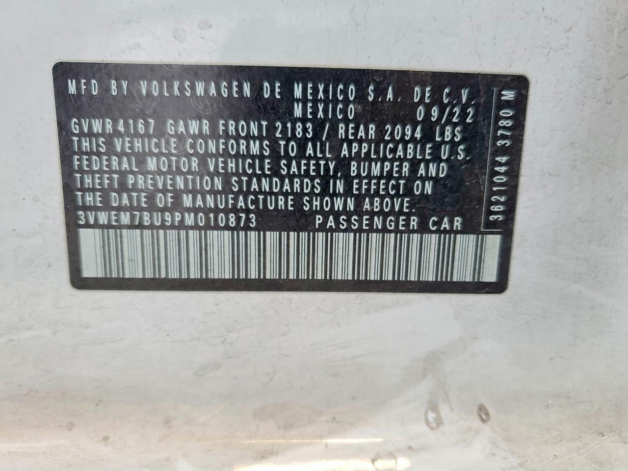 2023 VOLKSWAGEN JETTA SE photo 23